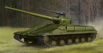 Object 450 Medium Tank &middot; TRU 09580 &middot;  Trumpeter &middot; 1:35