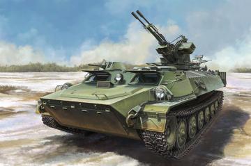 MT-LB with zu-23-2 &middot; TRU 09618 &middot;  Trumpeter &middot; 1:35