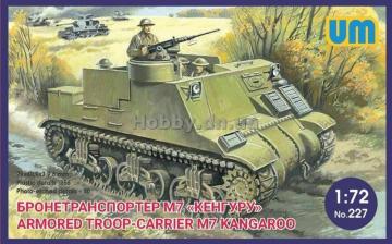 Armored troop-carrier M7 Kangaroo · UM 227 ·  Unimodels · 1:72