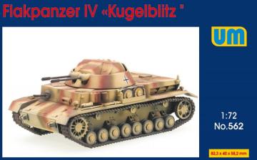 Flakpanzer IV Kugelblitz &middot; UM 562 &middot;  Unimodels &middot; 1:72