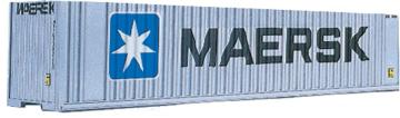 40�-HC Container MAERSK &middot; WAL 3401 &middot;  Walthers &middot; N