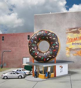 Donut-Stand Hole-in-one · WAL 3768 ·  Walthers · H0