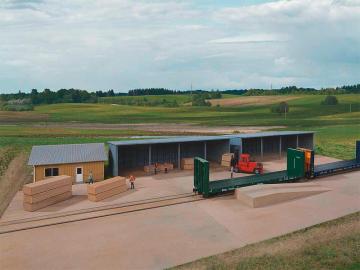 moderne Holzverladung · WAL 4206 · Walthers · H0 moderne Holzverladung · WAL 4206 · Walthers · H0