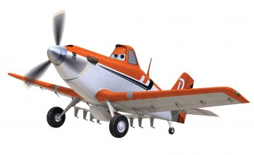 Disney PLANES Dusty Crophopper &middot; ZV 2061 &middot;  Zvezda &middot; 1:100