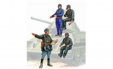 Sowjetische Panzerbesatzung · ZV 3504 · Zvezda · 1:35 Sowjetische Panzerbesatzung · ZV 3504 · Zvezda · 1:35