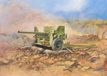 Panzerabwehrkanone QF-6 PDR Mk. II &middot; ZV 3518 &middot;  Zvezda &middot; 1:35