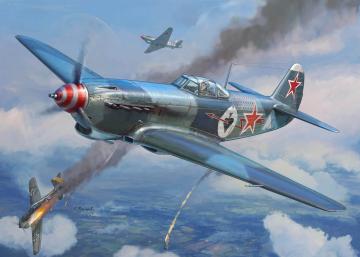 Yak-9-T mit Kanone &middot; ZV 4831 &middot;  Zvezda &middot; 1:48