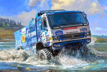 KAMAZ-43509 KAMAZ-master &middot; ZV 5076 &middot;  Zvezda &middot; 1:72