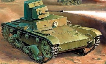 T-26 Flammenwerfer Panzer · ZV 6165 ·  Zvezda · 1:100