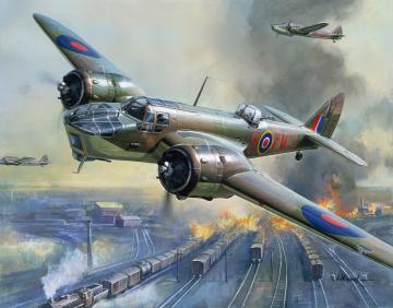 Brit. Bomber Bristol Blenheim IV &middot; ZV 6230 &middot;  Zvezda &middot; 1:200