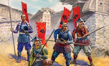 Japinsche Ashigaru-yari Lt.Infanterie · ZV 6401 ·  Zvezda · 1:72