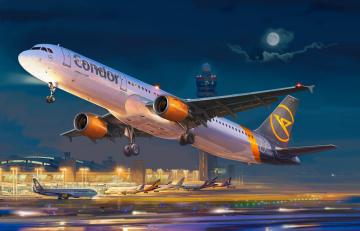 Airbus A321ceo &middot; ZV 7040 &middot;  Zvezda &middot; 1:144