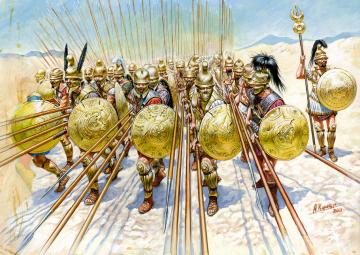 Macedonian Phalanx, IV-I BC · ZV 8019 ·  Zvezda · 1:72
