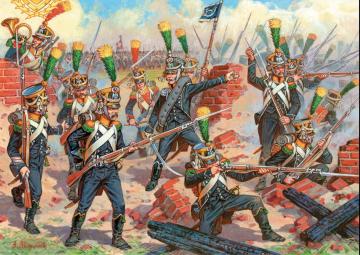 French Voltigeurs · ZV 8042 · Zvezda · 1:72 French Voltigeurs · ZV 8042 · Zvezda · 1:72