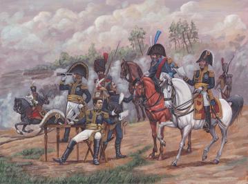 Napoleonisches Hauptquartier · ZV 8080 ·  Zvezda · 1:72