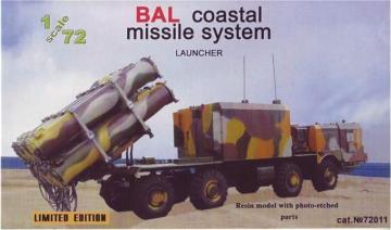 BAL coastal missile system, launcher · ZZ 72011 ·  ZZ Modell · 1:72