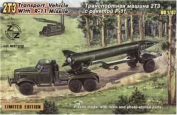 2TZ Soviet transport vehicle w. R-11 &middot; ZZ 87018 &middot;  ZZ Modell &middot; 1:87