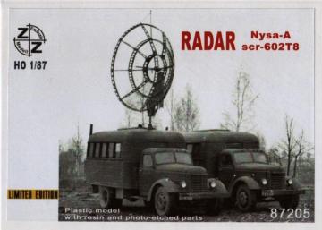 Nysa-A scr-602T8 radar · ZZ 87205 ·  ZZ Modell · 1:87