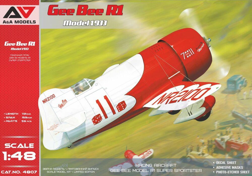 Gee Bee R1 racing aircraft ( 1933 ver.)