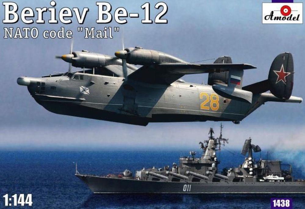 EL BI  günstig Kaufen-Beriev Be-12 Mail Soviet amphibious airc. Beriev Be-12 Mail Soviet amphibious airc <![CDATA[A-Model / AMO1438 / 1:144]]>. 