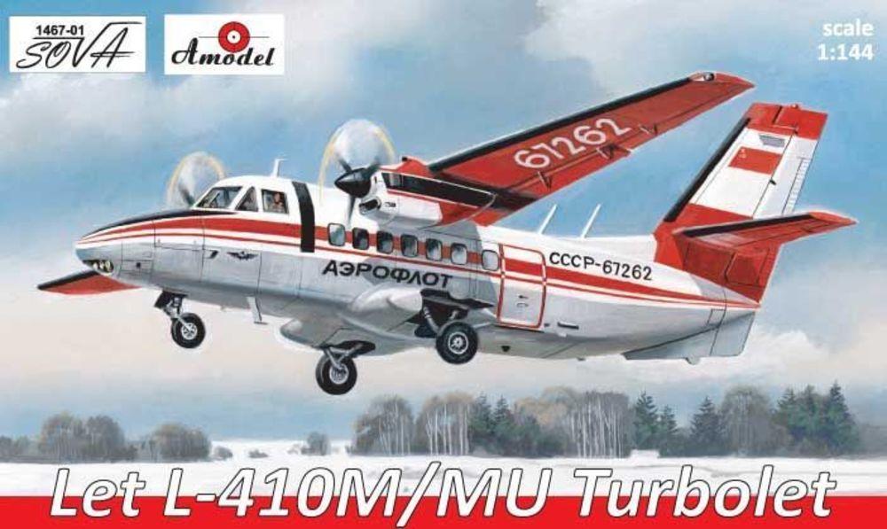 410 A günstig Kaufen-Let L-410M/MU Turbolet. Let L-410M/MU Turbolet <![CDATA[A-Model / AMO1467-01 / 1:144]]>. 