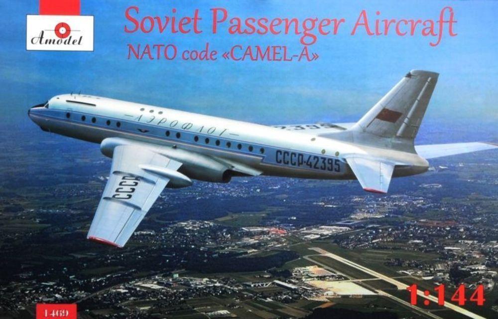 10 in  günstig Kaufen-Tupolev Tu-104 airliner, Aeroflot, kit1. Tupolev Tu-104 airliner, Aeroflot, kit1 <![CDATA[A-Model / AMO1469 / 1:144]]>. 