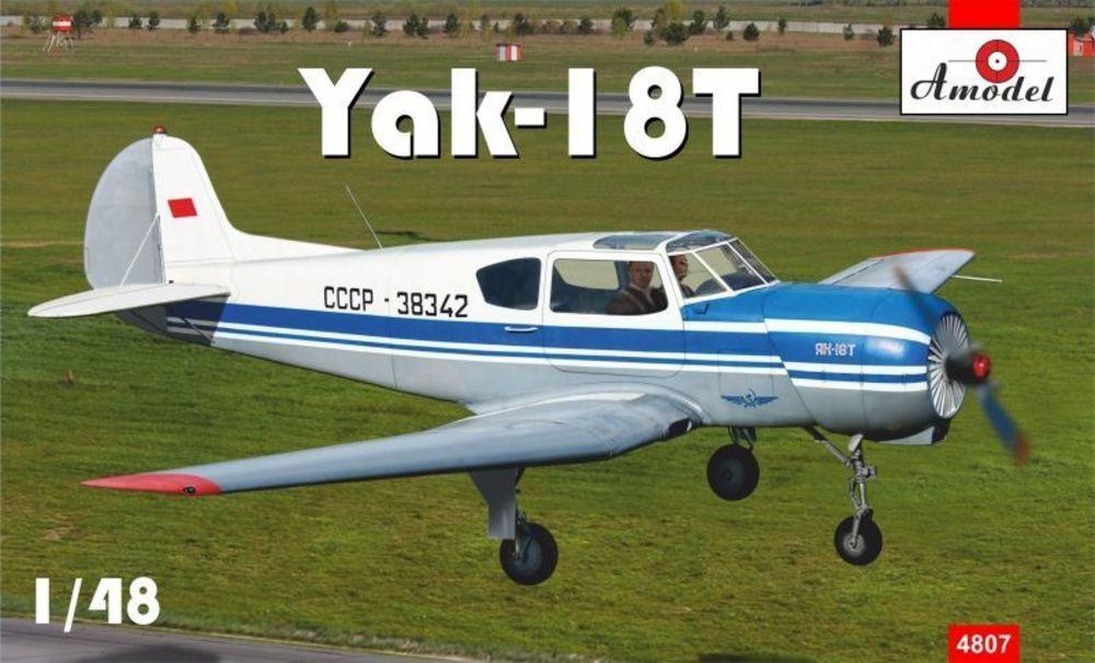 18 o  günstig Kaufen-Yakovlev Yak-18T Aeroflot. Yakovlev Yak-18T Aeroflot <![CDATA[A-Model / AMO4807 / 1:48]]>. 