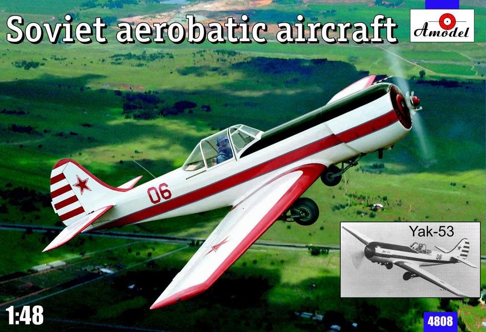 Aerobatic günstig Kaufen-Yak-53 Soviet aerobatic aircraft. Yak-53 Soviet aerobatic aircraft <![CDATA[A-Model / AMO4808 / 1:48]]>. 