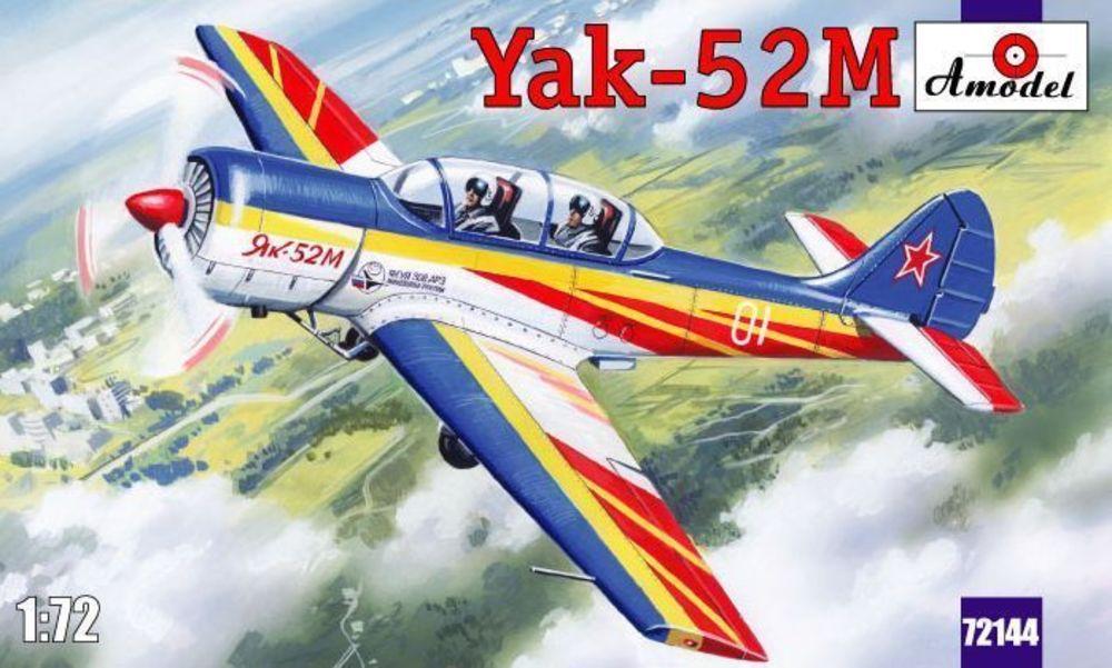 Yak 21 günstig Kaufen-Yak-52M two-seat sporting aircraft. Yak-52M two-seat sporting aircraft <![CDATA[A-Model / AMO72144 / 1:72]]>. 