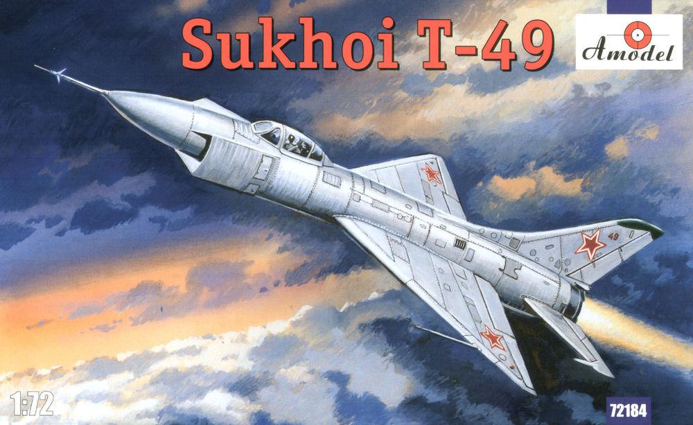 Soviet günstig Kaufen-Sukhoi T-49 Soviet interceptor. Sukhoi T-49 Soviet interceptor <![CDATA[A-Model / AMO72184 / 1:72]]>. 