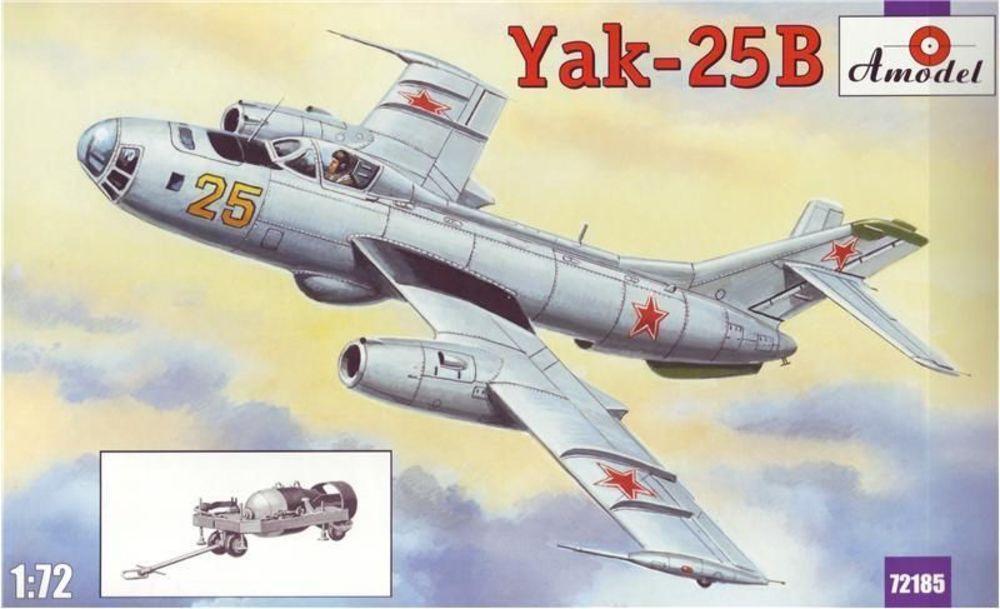 Yak 25B günstig Kaufen-Yakovlev Yak-25B Soviet bomber. Yakovlev Yak-25B Soviet bomber <![CDATA[A-Model / AMO72185 / 1:72]]>. 