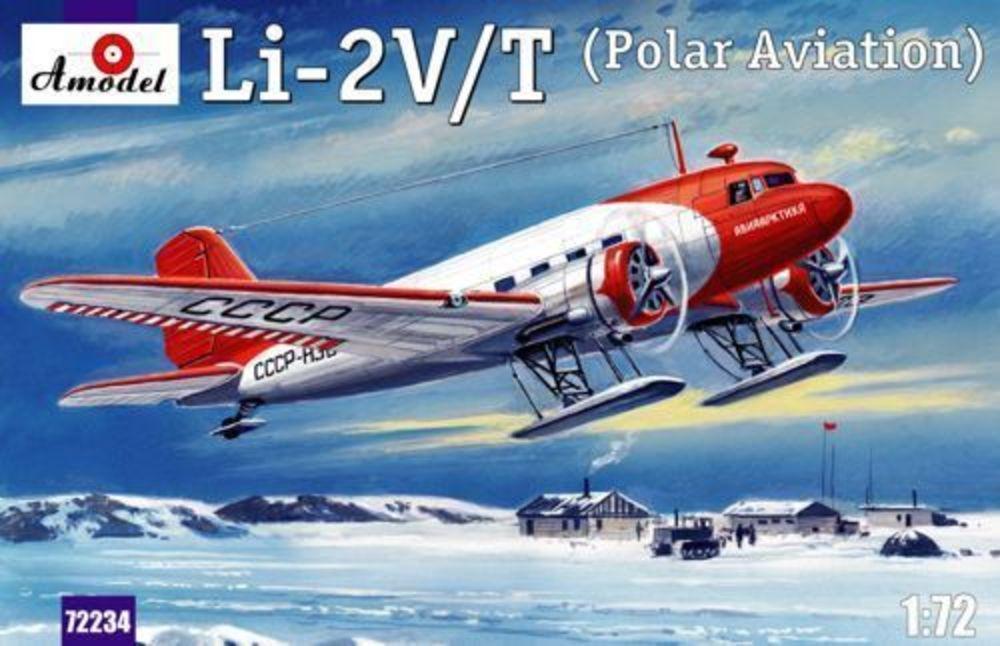 AF 2 günstig Kaufen-Lisunow Li-2V/T Soviet polar aircraft. Lisunow Li-2V/T Soviet polar aircraft <![CDATA[A-Model / AMO72234 / 1:72]]>. 
