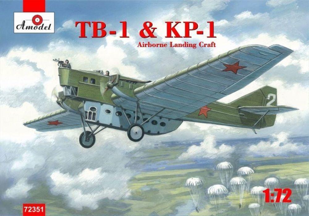 craft günstig Kaufen-TB-1 & KP-1 Airborne landing craft. TB-1 & KP-1 Airborne landing craft <![CDATA[A-Model / AMO72351 / 1:72]]>. 