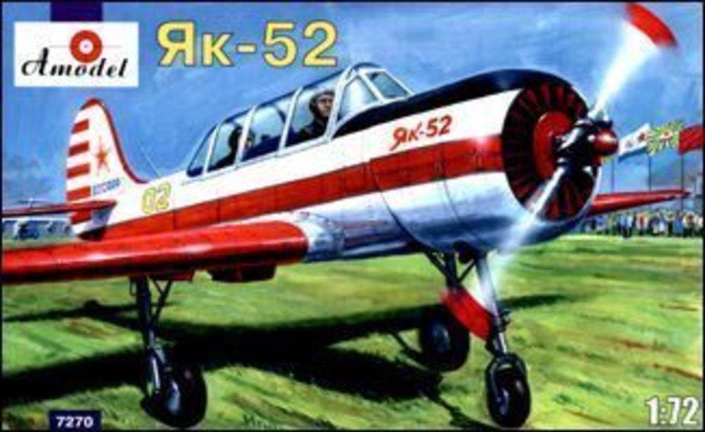 Soviet  günstig Kaufen-Yakovlev Yak-52 Soviet two-seat sporting. Yakovlev Yak-52 Soviet two-seat sporting <![CDATA[A-Model / AMO7270 / 1:72]]>. 