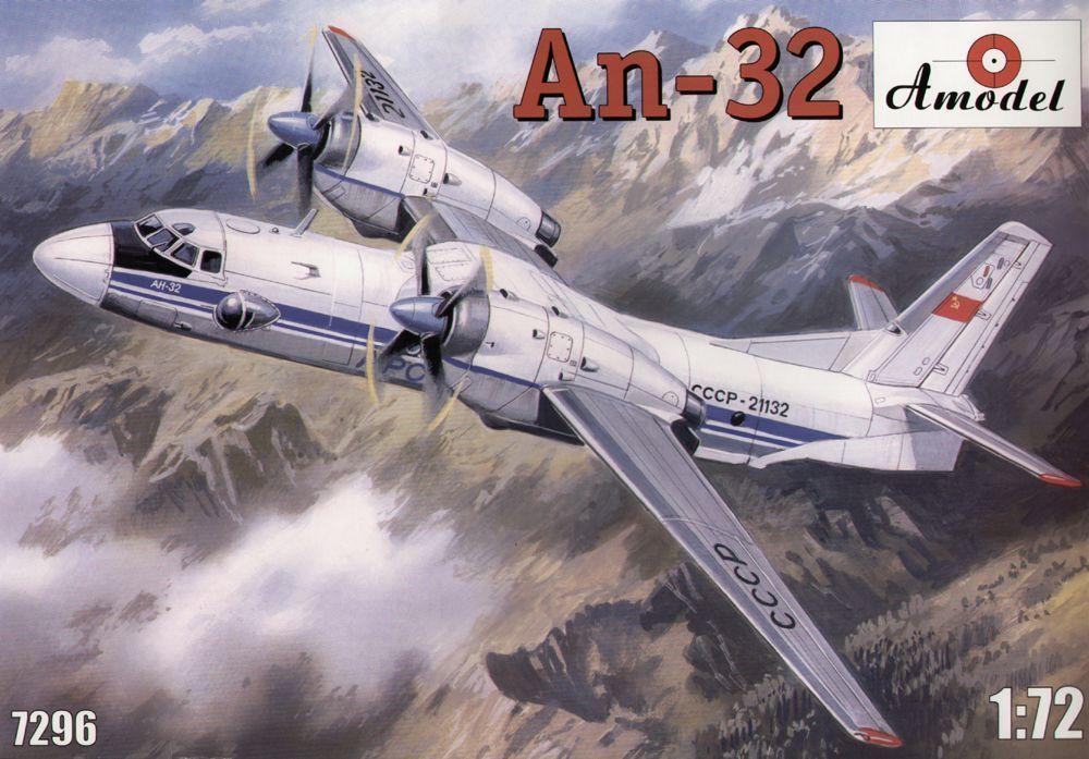 AF 2 günstig Kaufen-Antonov An-32 Soviet transport aircraft. Antonov An-32 Soviet transport aircraft <![CDATA[A-Model / AMO7296 / 1:72]]>. 