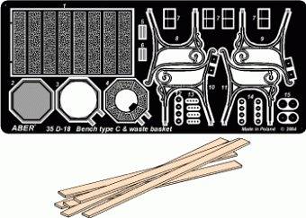 Bentsch type C & waste basket