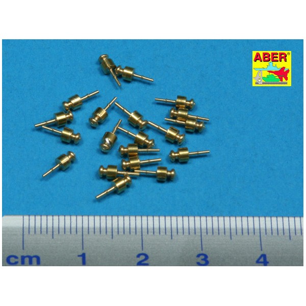 Set of 20 short insulators / Kurze Strom Isolatoren