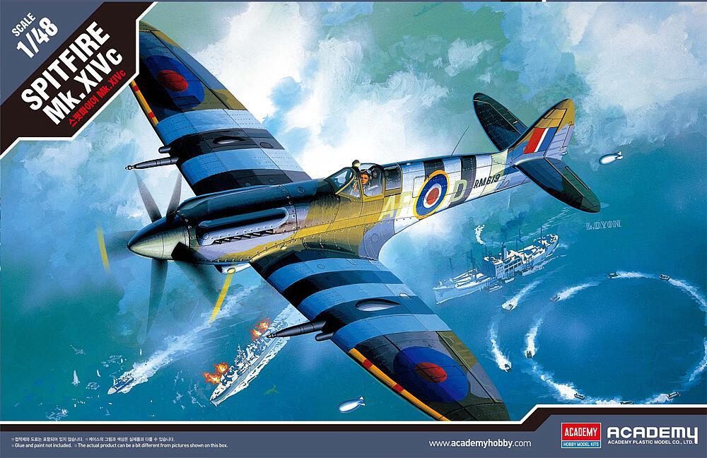 Fire 7 günstig Kaufen-Spitfire Mk. XIV C. Spitfire Mk. XIV C <![CDATA[Academy Plastic Model / 12274 / 1:48]]>. 