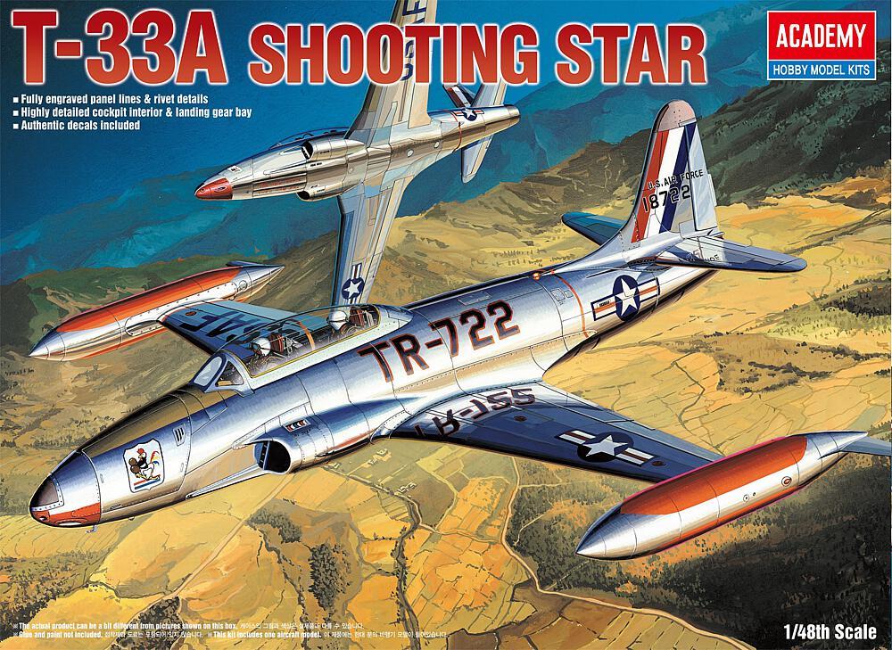 3A 2 günstig Kaufen-T-33A Shootingstar. T-33A Shootingstar <![CDATA[Academy Plastic Model / 12284 / 1:48]]>. 