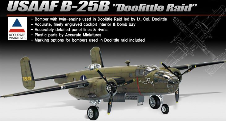 USAAF B-25B ´Doolittle Radi´