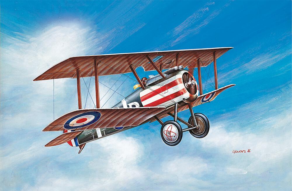 124 I günstig Kaufen-WWI Sopwith Camel. WWI Sopwith Camel <![CDATA[Academy Plastic Model / 12447 / 1:72]]>. 