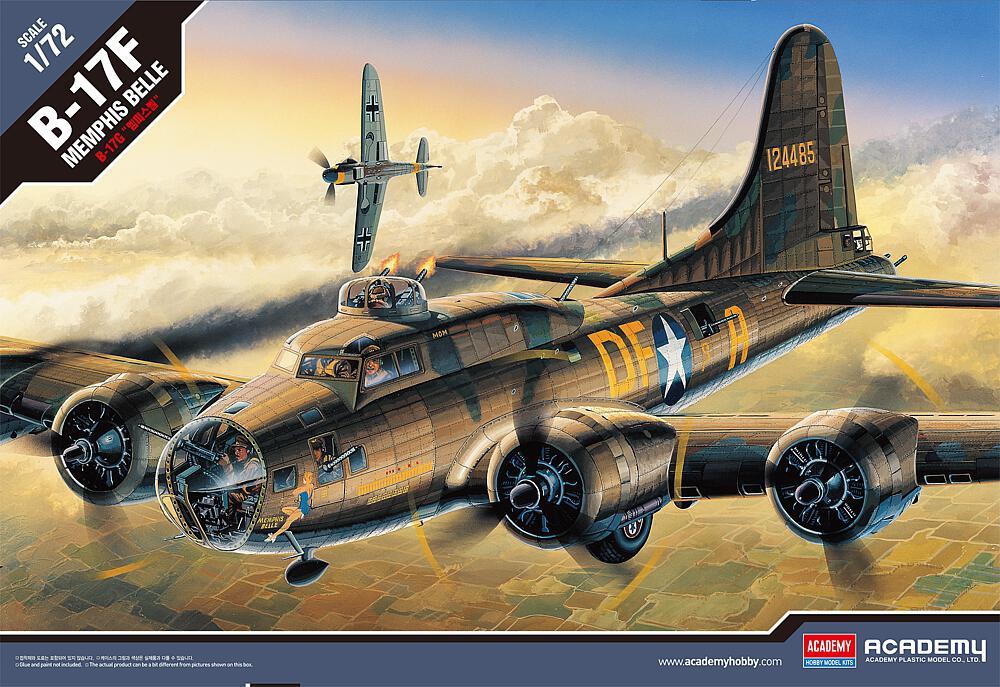 24 12 günstig Kaufen-B-17F Memphis Belle. B-17F Memphis Belle <![CDATA[Academy Plastic Model / 12495 / 1:72]]>. 