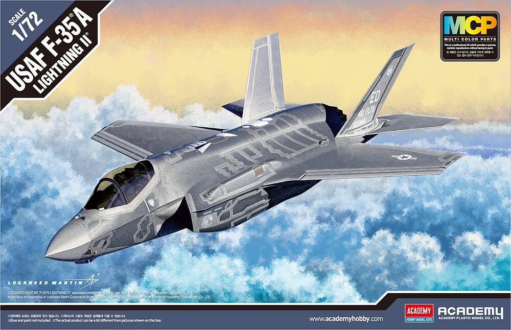 Lightning günstig Kaufen-F-35A Lightning II. F-35A Lightning II <![CDATA[Academy Plastic Model / 12507 / 1:72]]>. 