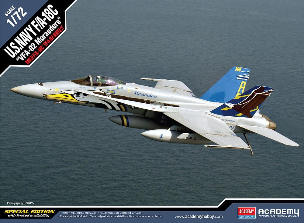 CD R günstig Kaufen-F/A-18C USN VFA-82 MARAUDERS  - Limited Edition. F/A-18C USN VFA-82 MARAUDERS  - Limited Edition <![CDATA[Academy Plastic Model / 12534 / 1:72]]>. 