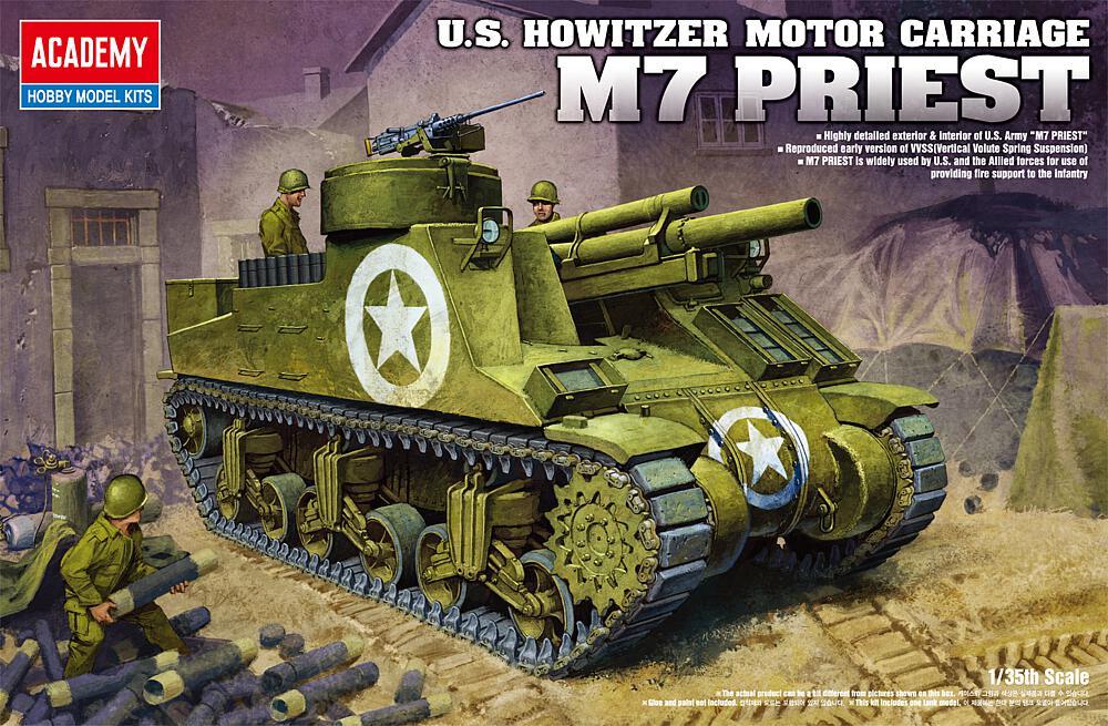 Model 321 günstig Kaufen-M7 105mm SPG Priest. M7 105mm SPG Priest <![CDATA[Academy Plastic Model / 13210 / 1:35]]>. 