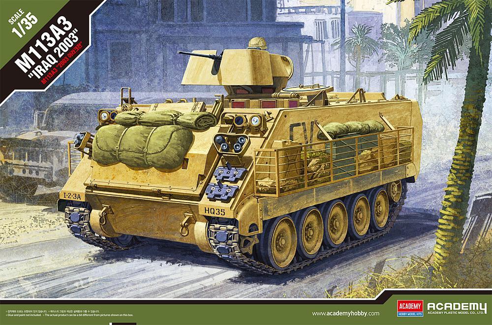 11 IR günstig Kaufen-M113A3 Iraq 2003. M113A3 Iraq 2003 <![CDATA[Academy Plastic Model / 13211 / 1:35]]>. 