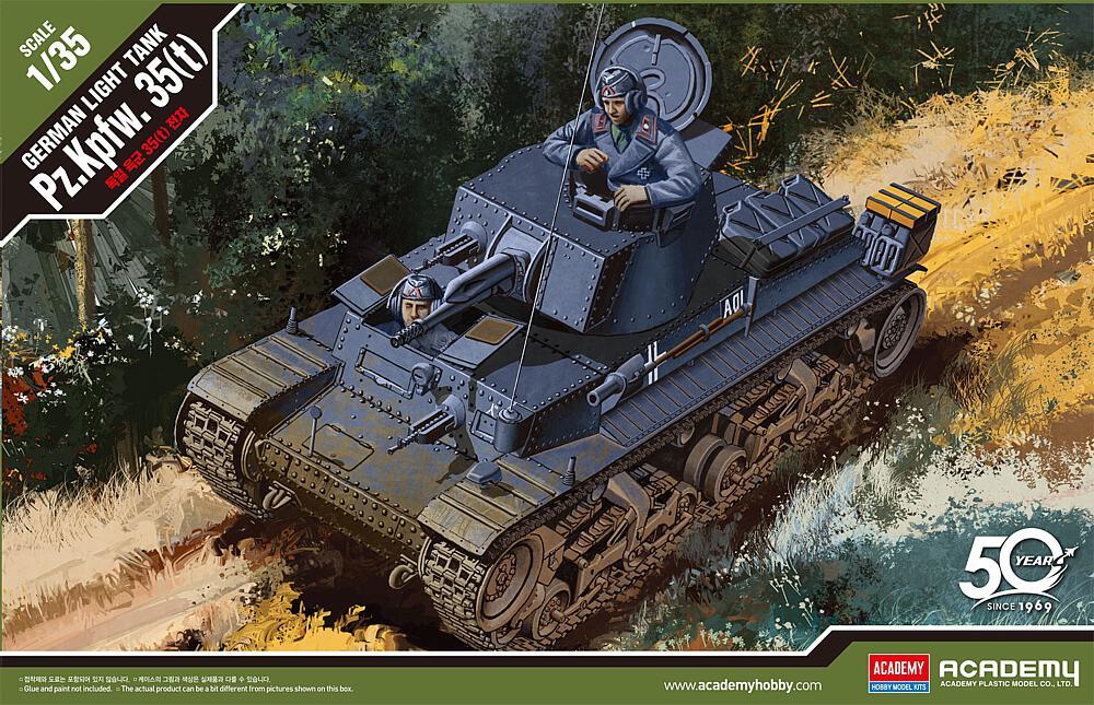 Model Ich günstig Kaufen-German Leichtpanzer 35T. German Leichtpanzer 35T <![CDATA[Academy Plastic Model / 13280 / 1:35]]>. 