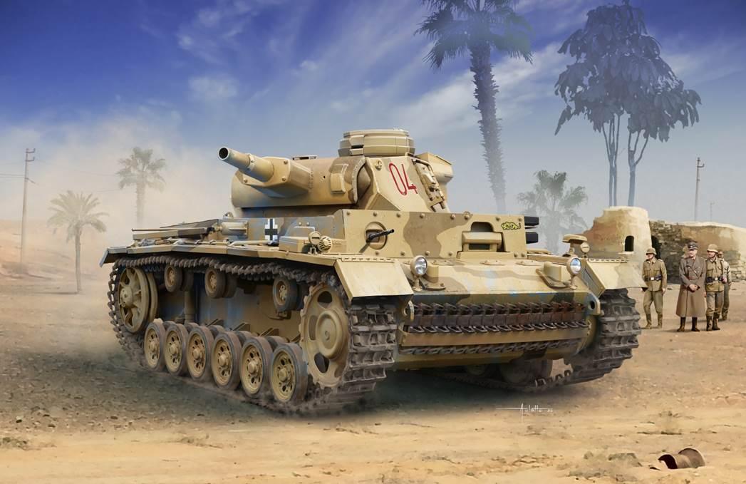 8809845383246 - Panzer III Ausf N Afrika Korps