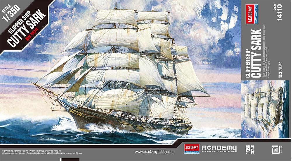 110 C günstig Kaufen-Cutty Sark. Cutty Sark <![CDATA[Academy Plastic Model / 14110 / 1:350]]>. 