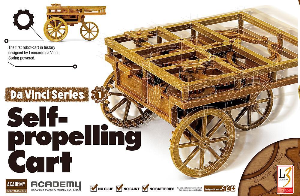 DA VINCI günstig Kaufen-LEONARDO DA VINCI AUTO. LEONARDO DA VINCI AUTO <![CDATA[Academy Plastic Model / 18129]]>. 